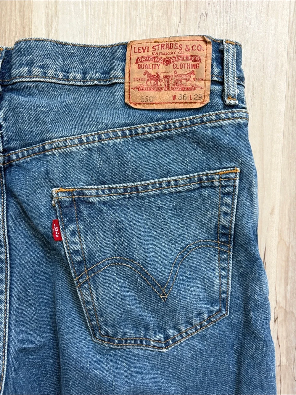 Levi's Straight relaxed Fit 100% cotton Jeans